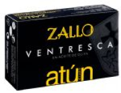 VENTRESCA DE ATUN EN ACEITE DE OLIVA OL 120 ZALLO