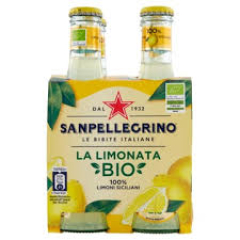 SAN PELLEGRINO LIMONATA BIO, CAJA 24 bot. 0,20 cl.