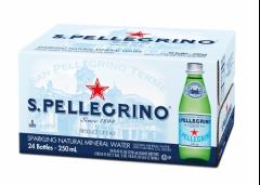 AGUA SAN PELLEGRINO 250ml. CAJA DE 24 BOTELLAS