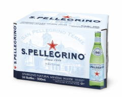 AGUA SAN PELLEGRINO 500ml. CAJA DE 24 BOTELLAS