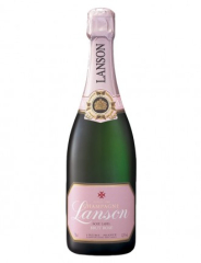 LANSON ROSÉ LABEL 0,75 cl. (3/4) CHAMPAGNE